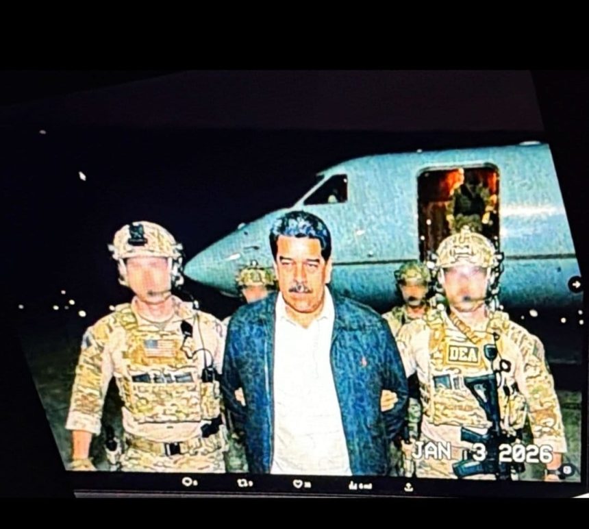 maduro 1 EE.UU. AFIRMA HABER CAPTURADO A NICOLÁS MADURO; CARACAS NIEGA Y EXIGE PRUEBAS