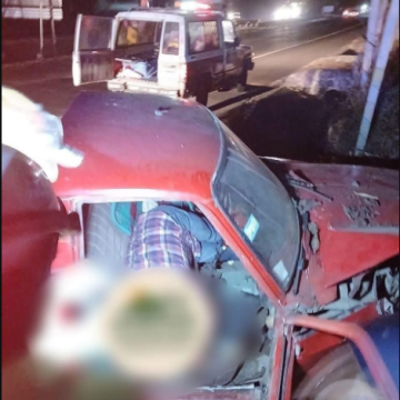 CONDUCTOR MUERE TRAS SALIR DE LA VÍA EN LA CARRETERA PANAMERICANA