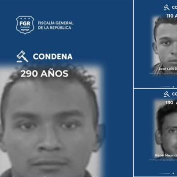HASTA 290 AÑOS DE PRISIÓN PARA PANDILLEROS CONDENADOS POR MÚLTIPLES CRÍMENES EN ORIENTE DEL PAÍS