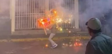 HOMBRE SUFRE QUEMADURAS GRAVES EN UN OJO DURANTE QUEMA DE TORITOS EN COJUTEPEQUE