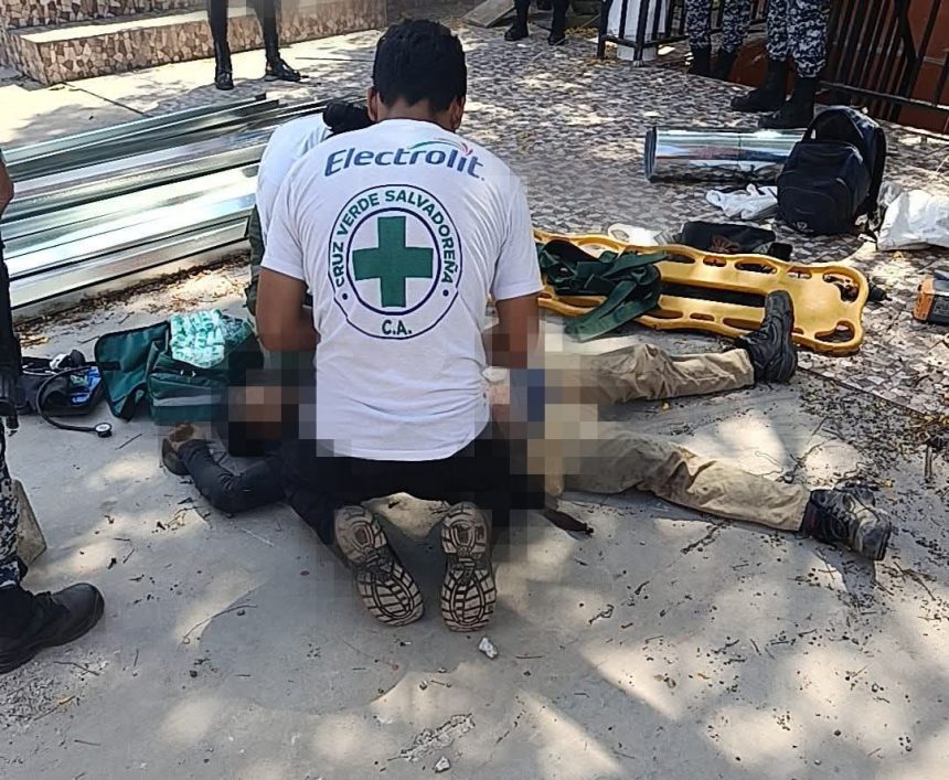 HOMBRE RESULTA GRAVEMENTE LESIONADO TRAS SUFRIR DESCARGA ELÉCTRICA EN SANTA ANA