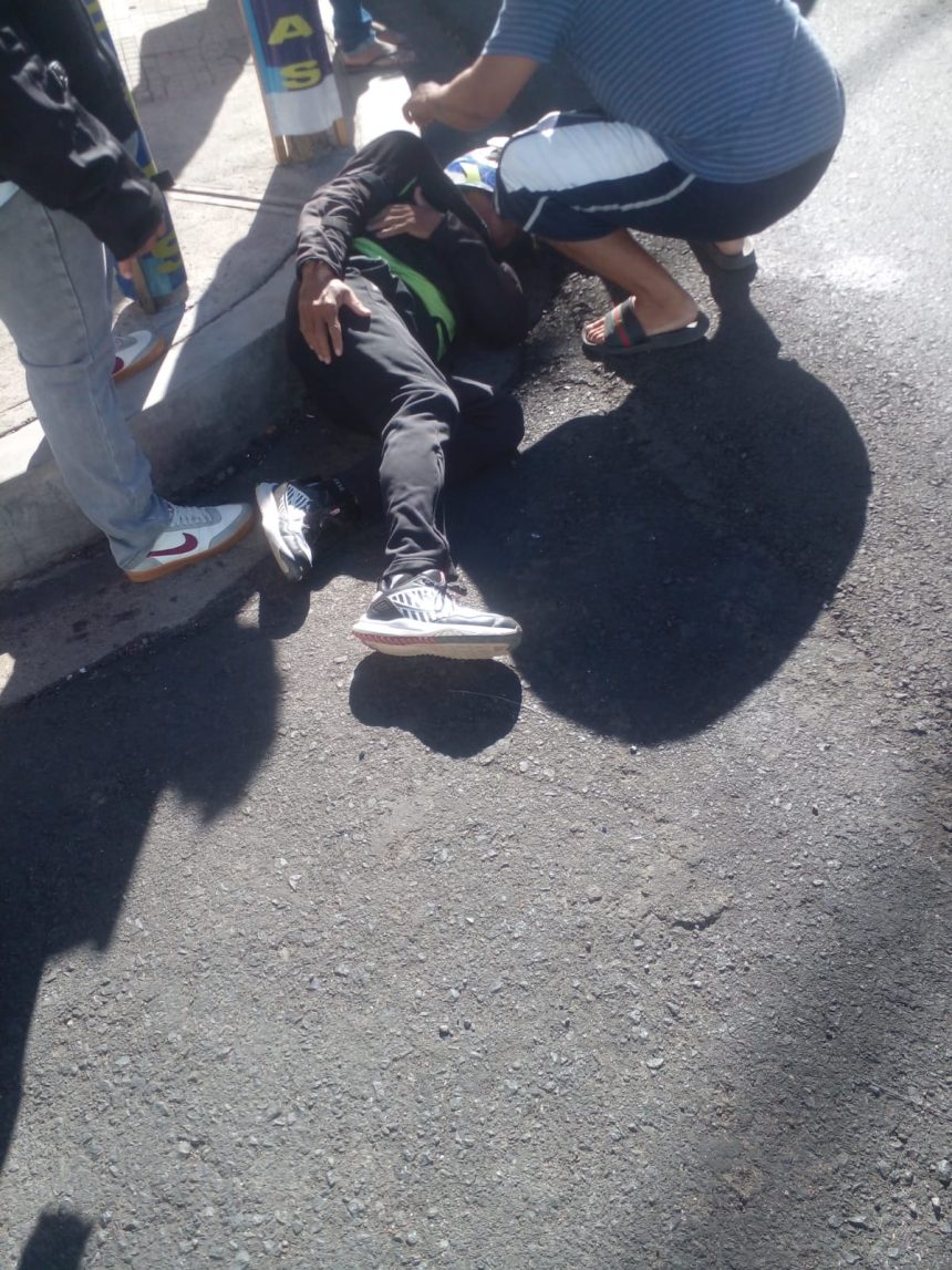 santa ana MOTOCICLISTA DE 63 AÑOS RESULTA LESIONADO TRAS SER ATROPELLADO EN SANTA ANA
