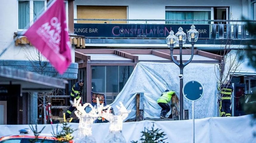 suiza 1 EXPLOSIÓN EN BAR DE ESTACIÓN DE ESQUÍ EN SUIZA DEJA DECENAS DE MUERTOS EN CELEBRACIÓN DE AÑO NUEVO