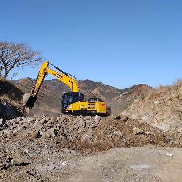 AVANZAN TRABAJOS VIALES EN CARRETERA QUE CONECTA CHALCHUAPA CON JEREZ, GUATEMALA