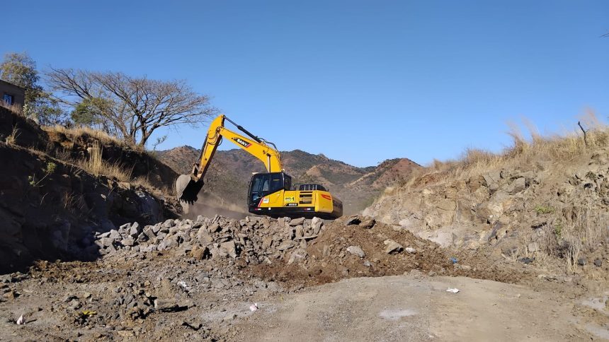 AVANZAN TRABAJOS VIALES EN CARRETERA QUE CONECTA CHALCHUAPA CON JEREZ, GUATEMALA