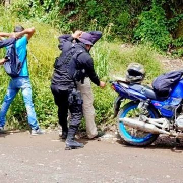 CAPTURARON A DOS PERSONAS POR PRESUNTA MINERÍA ILEGAL EN CABAÑAS
