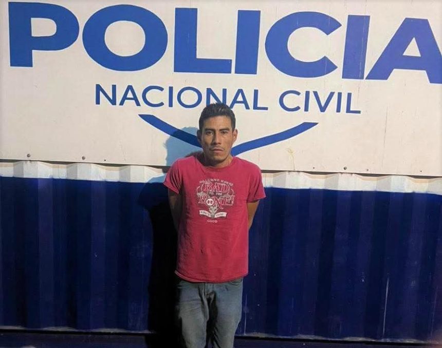 PNC CAPTURA A SUJETO POR TRÁFICO ILÍCITO DE DROGAS EN CHALCHUAPA