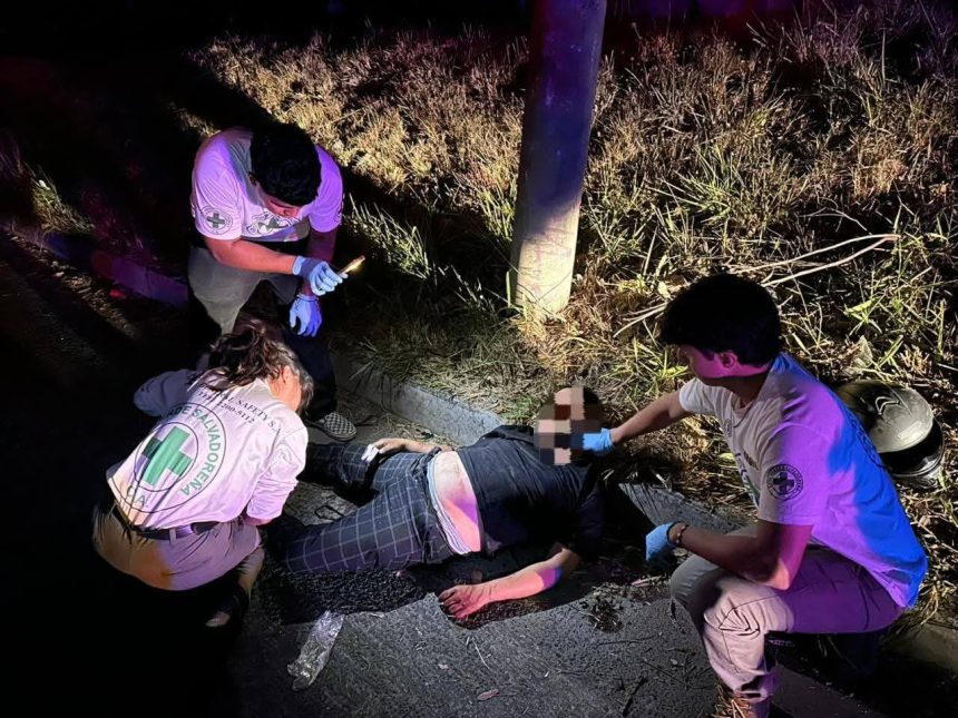 MOTO 1 UN MOTOCICLISTA FALLECIÓ TRAS SUFRIR UN ACCIDENTE DE TRÁNSITO EN ILOPANGO