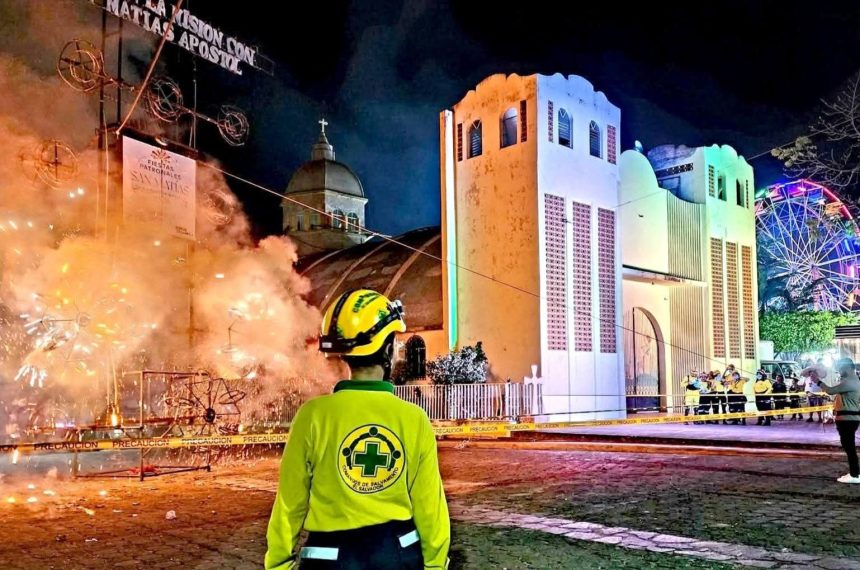 SAN MATIAS NIÑO DE CUATRO AÑOS RESULTA CON QUEMADURAS DURANTE FIESTAS PATRONALES EN SAN MATÍAS
