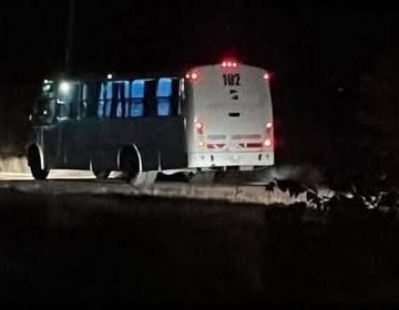 HALLAN AUTOBÚS ABANDONADO SIN PASAJEROS NI CONDUCTOR EN SAN LUIS POTOSÍ