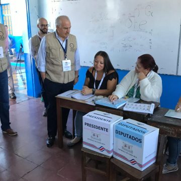 COSTA RICA ACUDE A LAS URNAS PARA ELEGIR PRESIDENTE Y NUEVA ASAMBLEA LEGISLATIVA