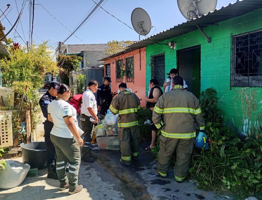 cv 2 HOMBRE SUFRE QUEMADURAS EN EXPLOSIÓN DE CILINDRO DE GAS EN ILOPANGO