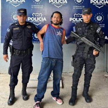 CAPTURAN A SUJETO ACUSADO DE ROBO EN AHUACHAPÁN CENTRO