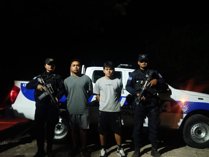 CAPTURAN A DOS SOSPECHOSOS DE HOMICIDIO EN SAN VICENTE