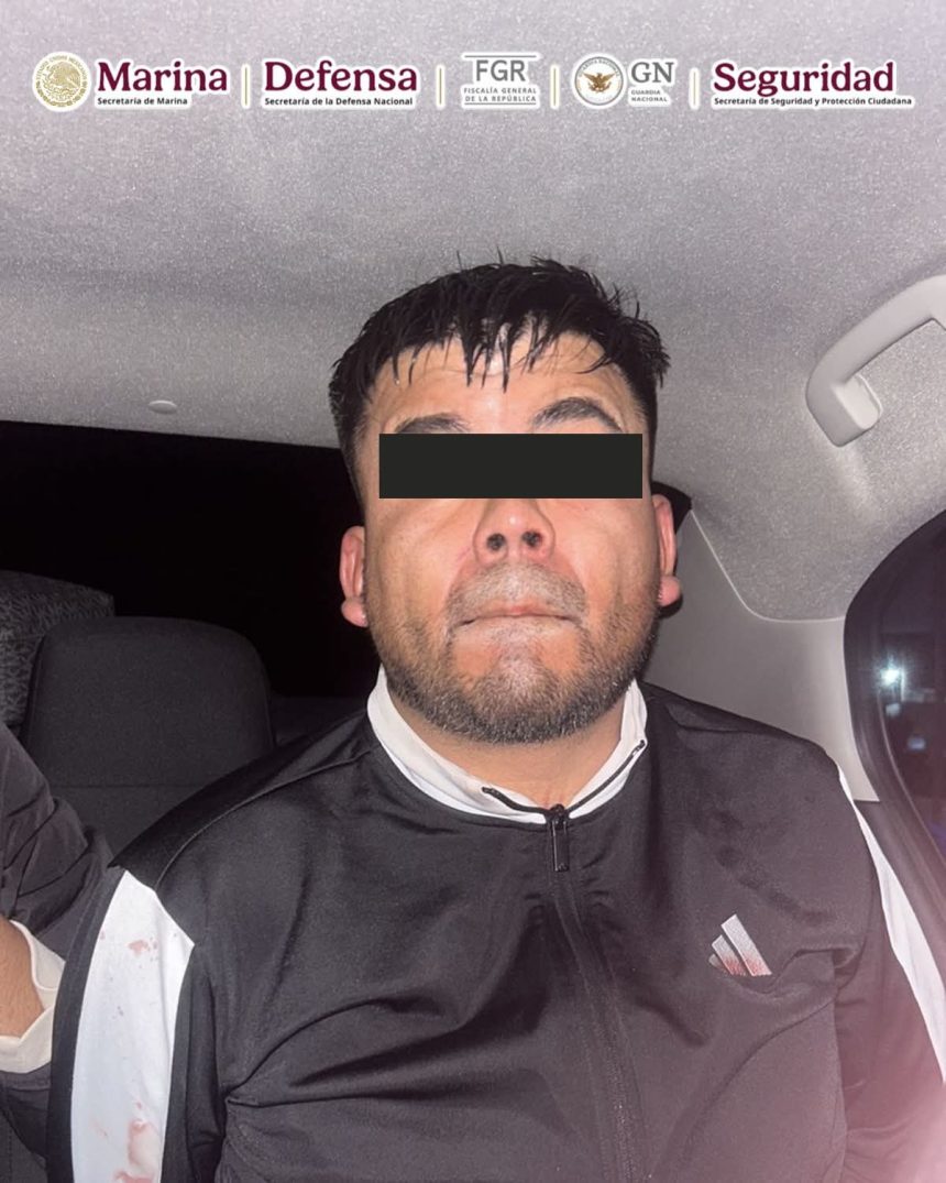 CAPTURAN A JEFE REGIONAL DEL CJNG EN TLAXCALA DURANTE OPERATIVO FEDERAL EN MÉXICO