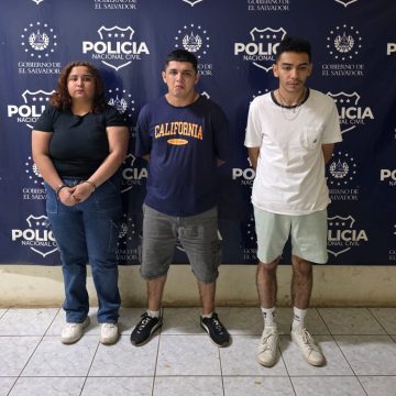 CAPTURARON A TRES PERSONAS POR TRÁFICO ILÍCITO DE DROGAS EN SAN MIGUEL