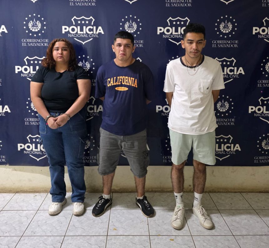 CAPTURARON A TRES PERSONAS POR TRÁFICO ILÍCITO DE DROGAS EN SAN MIGUEL