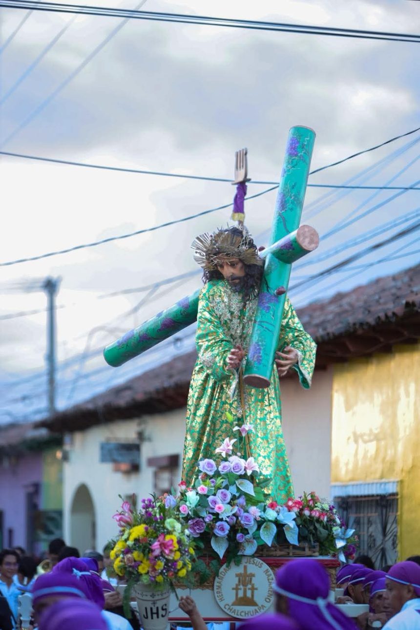 MODIFICAN RUTA PROCESIONAL EN CHALCHUAPA