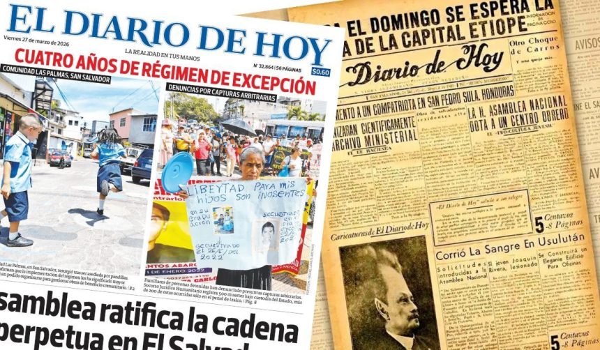 EL DIARIO DE HOY Y MÁS! ANUNCIAN EL CIERRE DE SUS EDICIONES IMPRESAS Y SU TRANSICIÓN TOTAL A LO DIGITAL