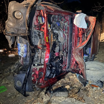 PERSONA RESULTA LESIONADA EN ACCIDENTE DE TRÁNSITO EN CARRETERA ENTRE ANAMORÓS Y NUEVA ESPARTA