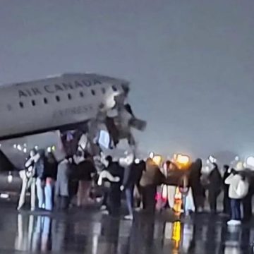 INCIDENTE EN AEROPUERTO LA GUARDIA DE NUEVA YORK DEJA VARIOS HERIDOS TRAS COLISIÓN EN PISTA