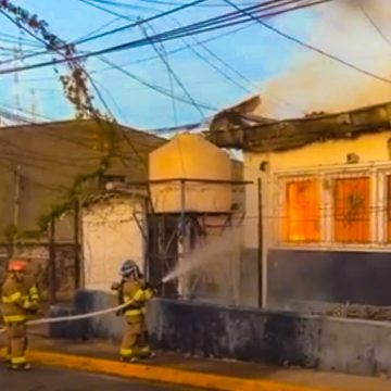 INCENDIO ESTRUCTURAL EN CENTRO DE GOBIERNO DE SENSUNTEPEQUE DEJA DAÑOS MATERIALES