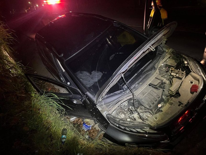 CONDUCTOR ABANDONA VEHÍCULO TRAS ACCIDENTE EN LA TRONCAL DEL NORTE, APOPA