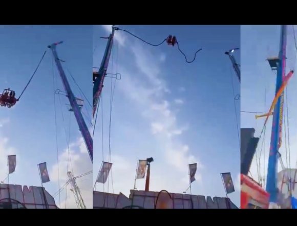 CUATRO PERSONAS RESULTAN LESIONADAS LEVES TRAS INCIDENTE EN ATRACCIÓN MECÁNICA EN SEVILLA,ESPAÑA