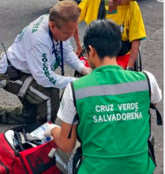 ADULTO MAYOR RESULTA LESIONADO TRAS SER ATROPELLADO EN SOYAPANGO