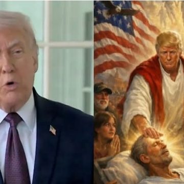 “SÍ LA PUBLIQUÉ”: TRUMP ACLARA POLÉMICA POR IMAGEN GENERADA CON IA