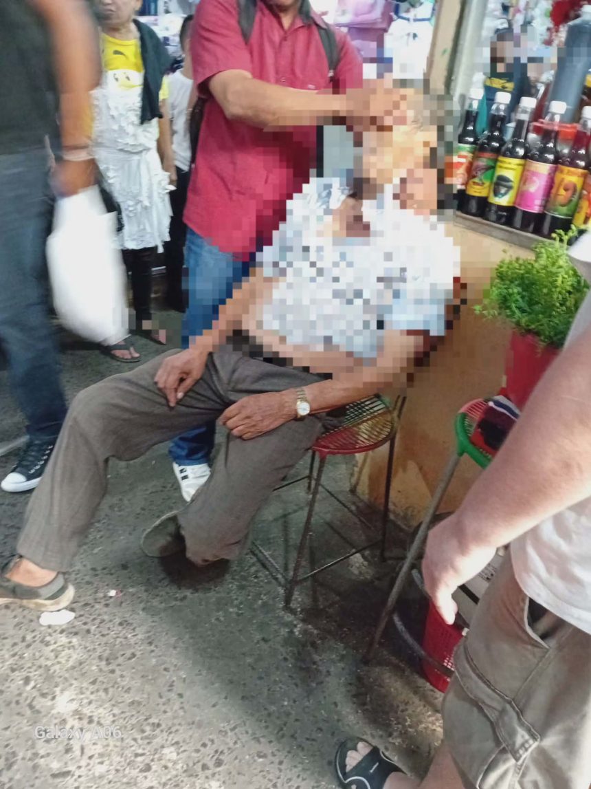 UN ADULTO MAYOR FALLECIÓ AL INTERIOR DEL MERCADO MUNICIPAL DE SAN VICENTE