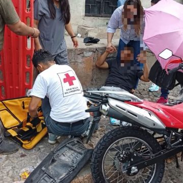 SOCORRISTAS ATENDIERON DOS ACCIDENTES VIALES EN METAPÁN, SANTA ANA