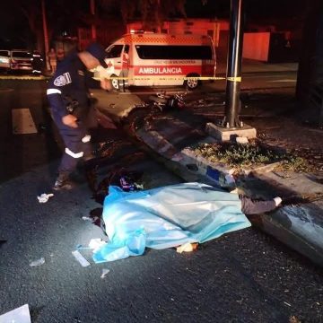 MOTOCICLISTA MUERE EN APARATOSO ACCIDENTE EN SAN SALVADOR