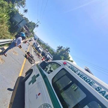 MUJER MUERE TRAS SER ATROPELLADA POR MOTOCICLISTA EN PERIFÉRICO CLAUDIA LARS