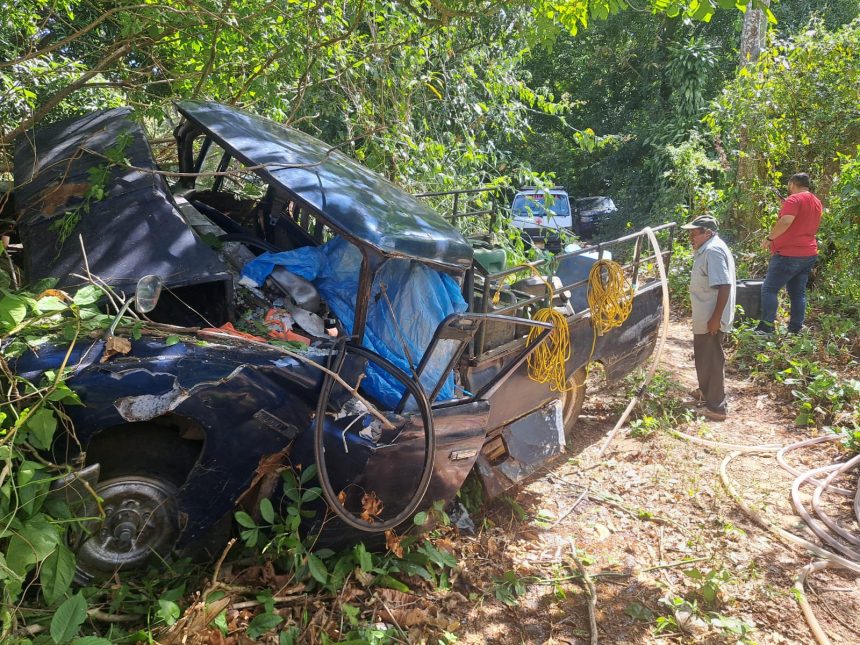 IDENTIFICARON AL HOMBRE QUE FALLECIÓ TRAS CAER A UN BARRANCO EN SANTIAGO DE MARÍA EN USULUTÁN