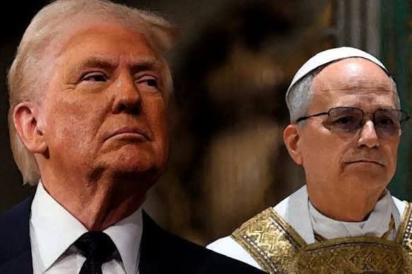 TRUMP ARREMETE CONTRA EL PAPA LEÓN XIV Y LO CALIFICA DE “DÉBIL”