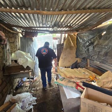 MENOR RESULTA LESIONADO TRAS EXPLOSIÓN EN COHETERÍA DE SANTA ANA