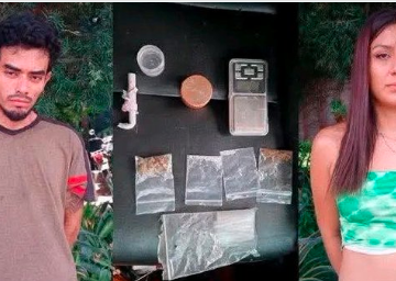AUTORIDADES DETIENEN A DOS PAREJAS POR PRESUNTO TRÁFICO DE DROGAS EN DISTINTOS PUNTOS DE EL SALVADOR