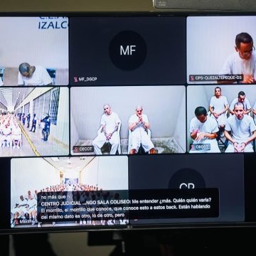 AVANZA AUDIENCIA CONTRA 486 PRESUNTOS CABECILLAS DE LA MS-13 CON REPRODUCCIÓN DE AUDIOS