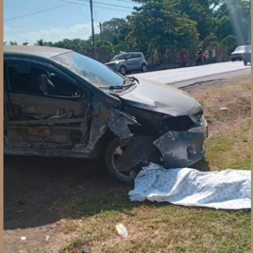TRÁGICO ACCIDENTE EN LA PANAMERICANA DEJA UNA PERSONA ADULTA MAYOR FALLECIDA