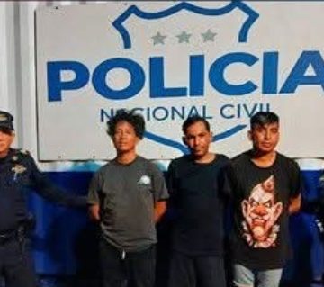 CAPTURARON A TRES HOMBRES ACUSADOS DE AGREDIR Y AMENAZAR A UNA PERSONA EN SANTA ANA
