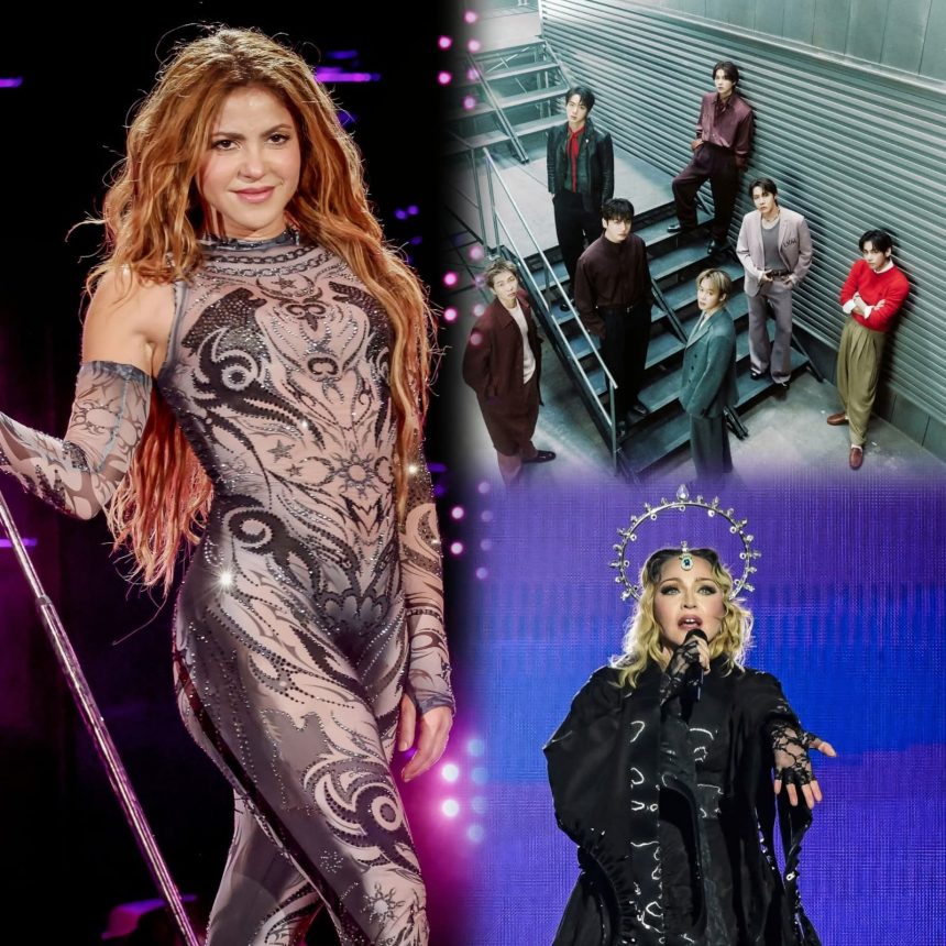 FIFA CONFIRMA A MADONNA, SHAKIRA Y BTS PARA EL SHOW DE LA FINAL DEL MUNDIAL 2026
