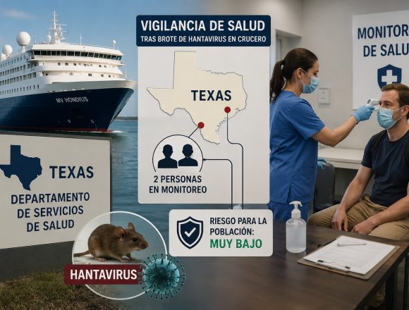 AUTORIDADES DE TEXAS MANTIENEN VIGILANCIA TRAS BROTE DE HANTAVIRUS EN CRUCERO