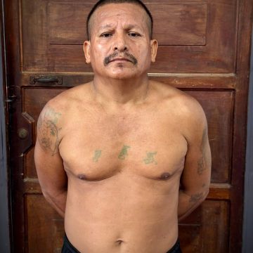 FUERZA ARMADA UBICA A PRESUNTO PANDILLERO DE LA MS-13 ARMADO EN USULUTÁN OESTE
