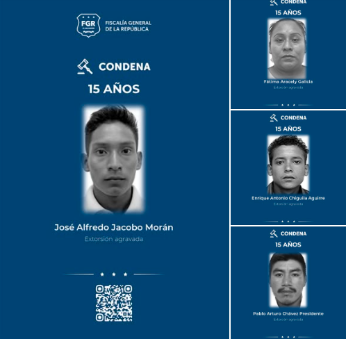 CONDENAN A 15 AÑOS DE PRISIÓN A PANDILLEROS POR EXTORSIONAR A COMERCIANTES EN AHUACHAPÁN CENTRO