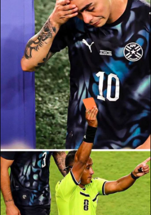 IVÁN BARTON HACE HISTORIA AL APLICAR POR PRIMERA VEZ LA NUEVA REGLA DE LA FIFA SOBRE TAPARSE LA BOCA