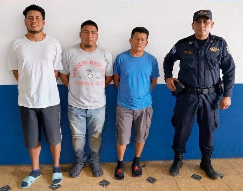 bolos CAPTURAN A TRES HOMBRES POR AGREDIR A UN CIUDADANO TRAS DISCUSIÓN EN ROSARIO DE MORA
