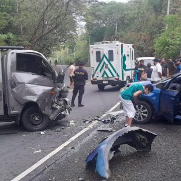 SEIS PERSONAS RESULTAN LESIONADAS EN ACCIDENTE DE TRÁNSITO EN LA CARRETERA LITORAL