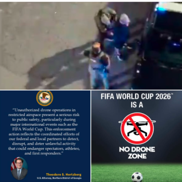 INMIGRANTE ES DETENIDO POR OPERAR UN DRON EN ZONA RESTRINGIDA DEL MUNDIAL 2026 Y PODRÍA SER DEPORTADO