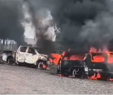 EN GUATEMALA INVESTIGAN TENSIÓN EN SIPACATE TRAS INCENDIO DE VEHÍCULOS Y OPERATIVO EN EL PAREDÓN BUENA VISTA